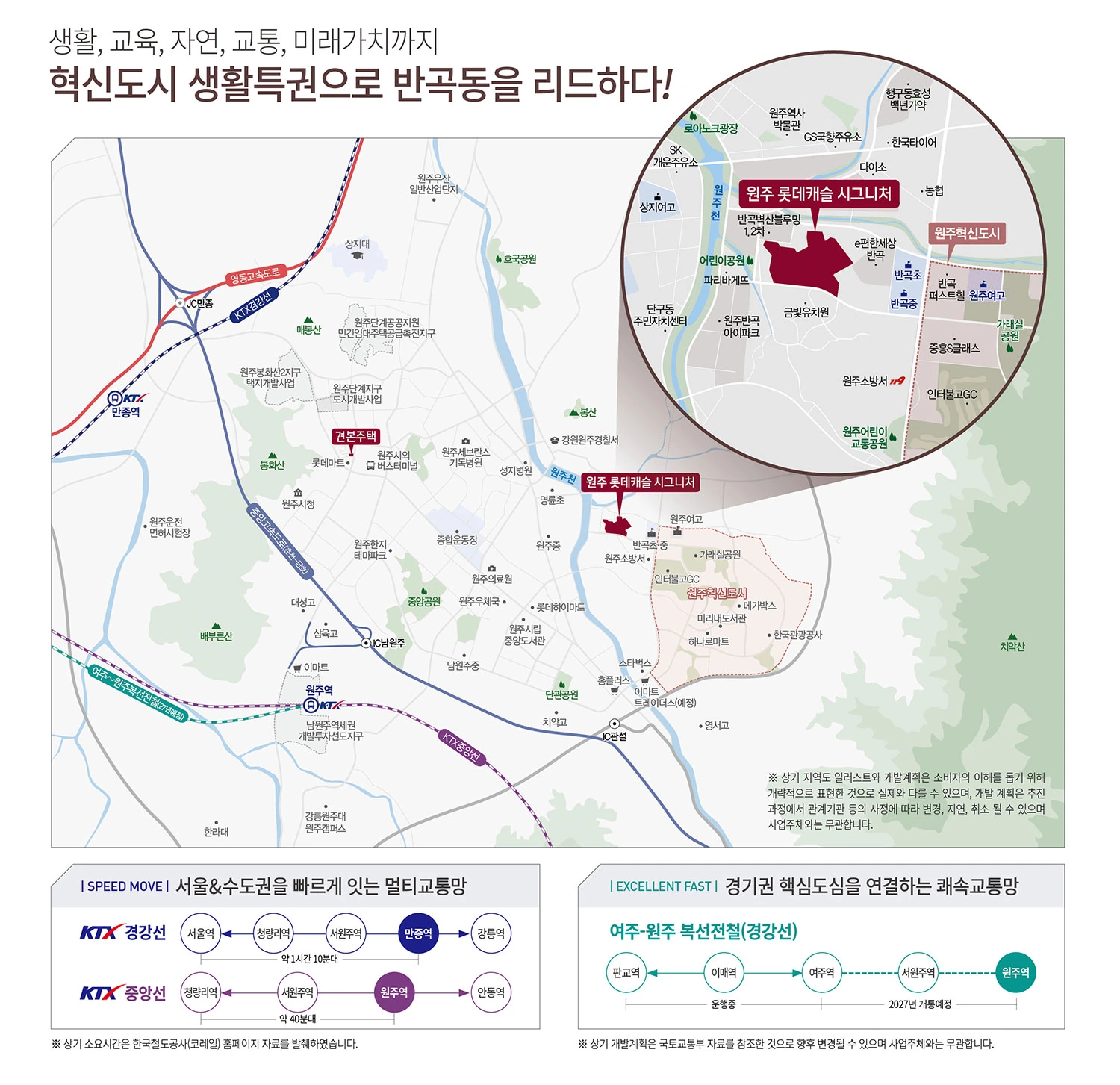 원주 롯데캐슬 시그니처 입지환경 - 입지-01(종합)
