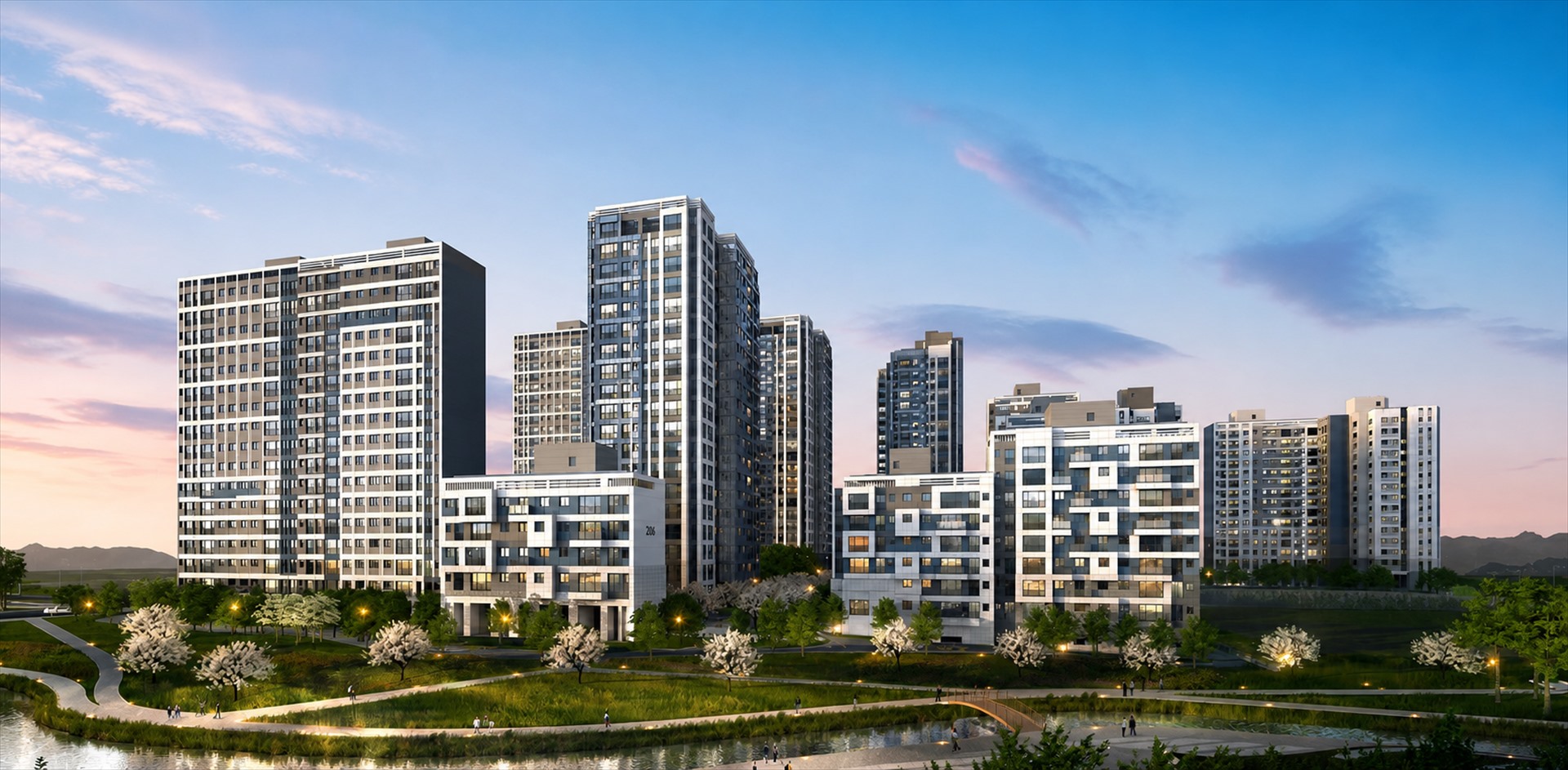 지상 23층 · 12개동 D3BL 697세대