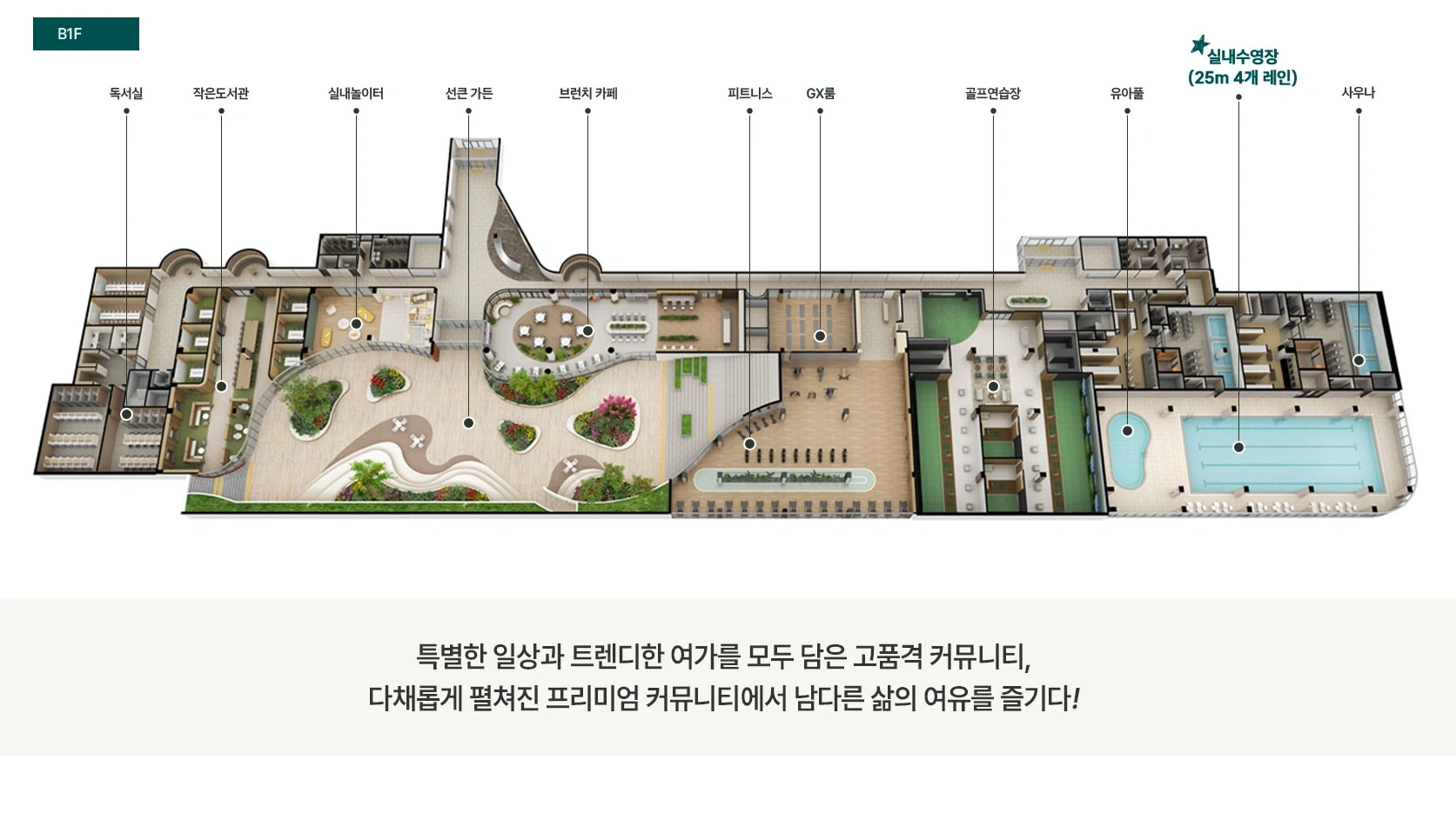 업성 푸르지오 레이크시티 커뮤니티 -